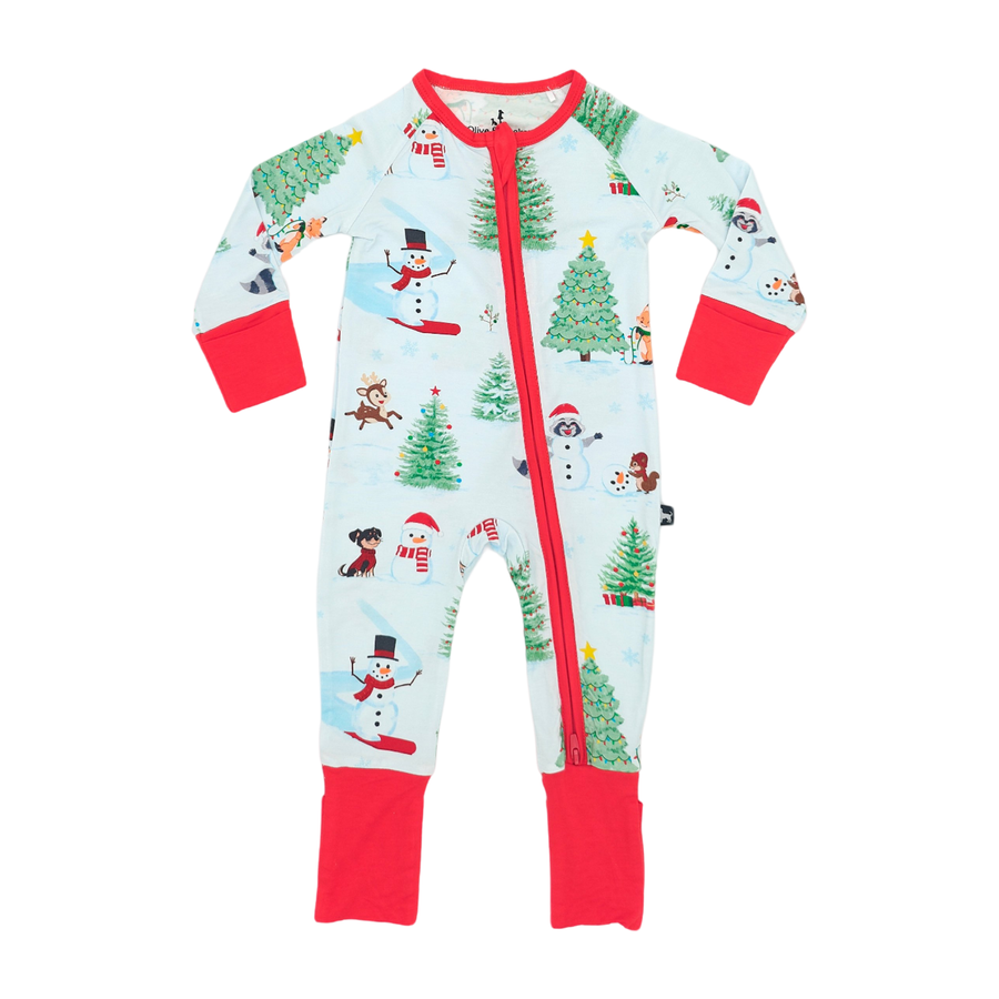 Woodland Christmas Bamboo Pajamas