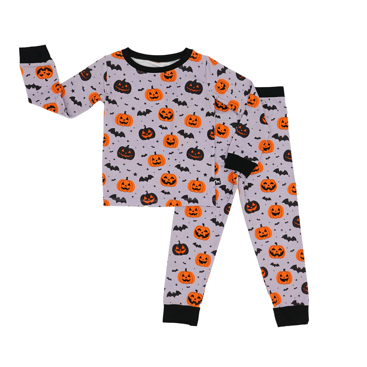 Halloween Night bamboo kids pajamas