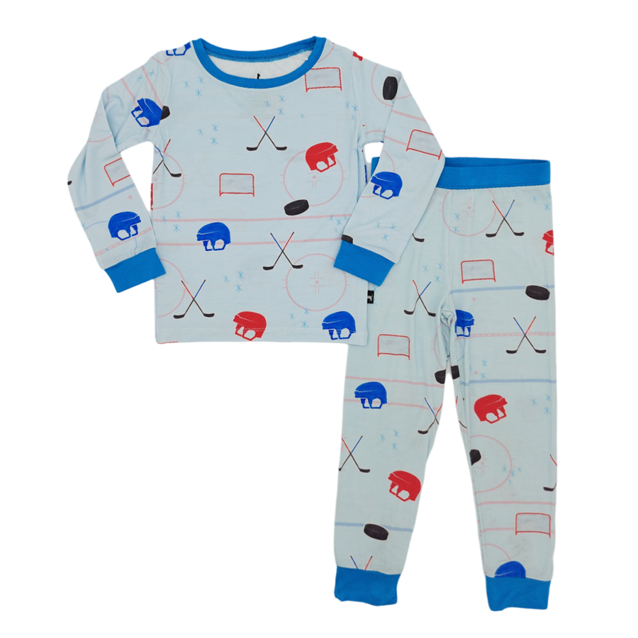 Hockey bamboo kids pajamas