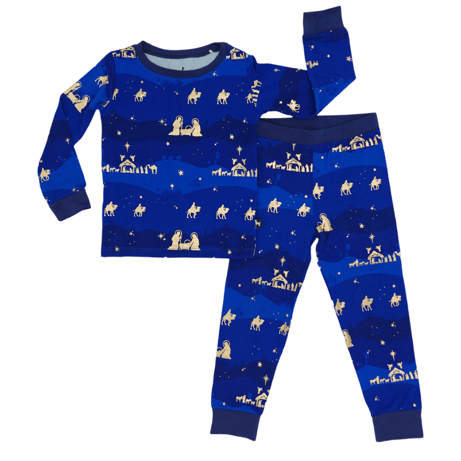 Holy Night bamboo kids pajamas